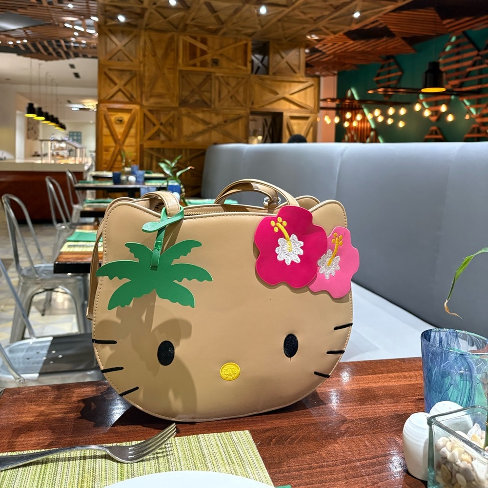 Hello Kitty Tan Adjustable Bag